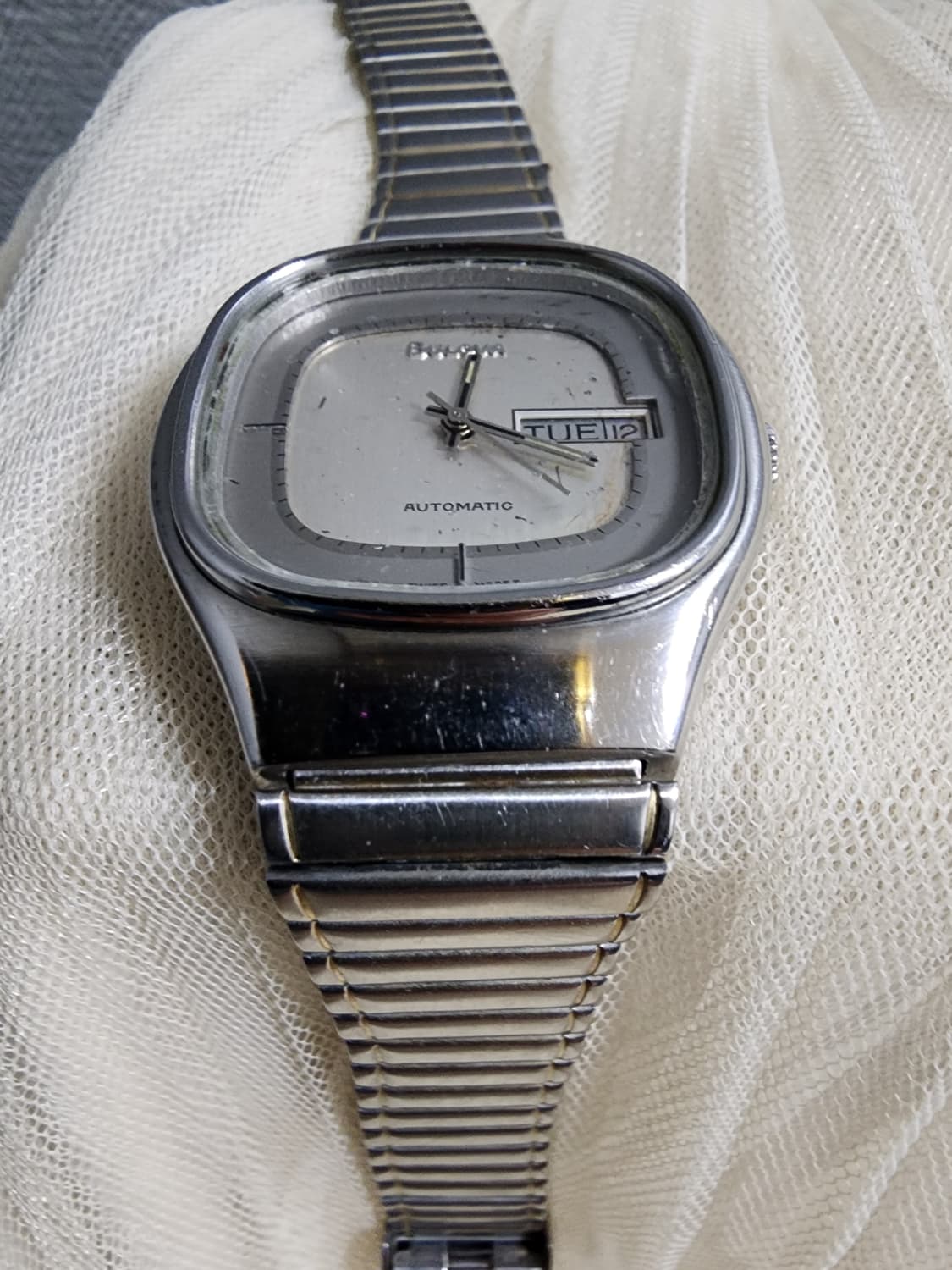 부로바 오토매틱 빈티지 메탈 시계 상품이미지7