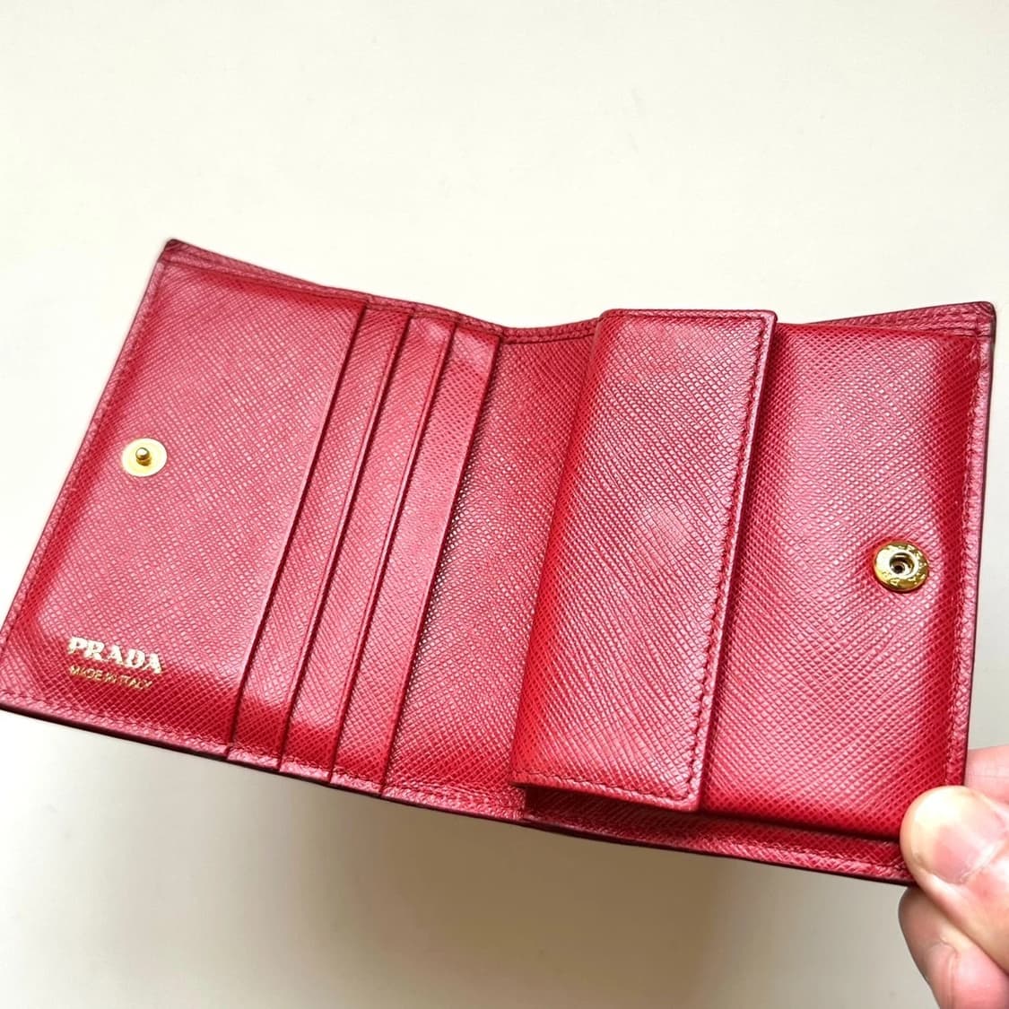 프라다 지갑 PRADA Leather Saffiano leather 상품이미지7