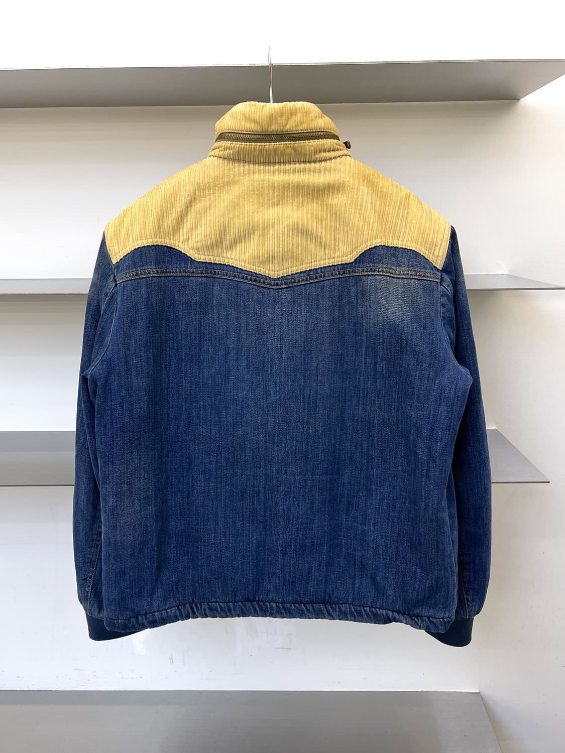 돌체 앤 가바나 코듀로이 데님 푸퍼 자켓 상품이미지4