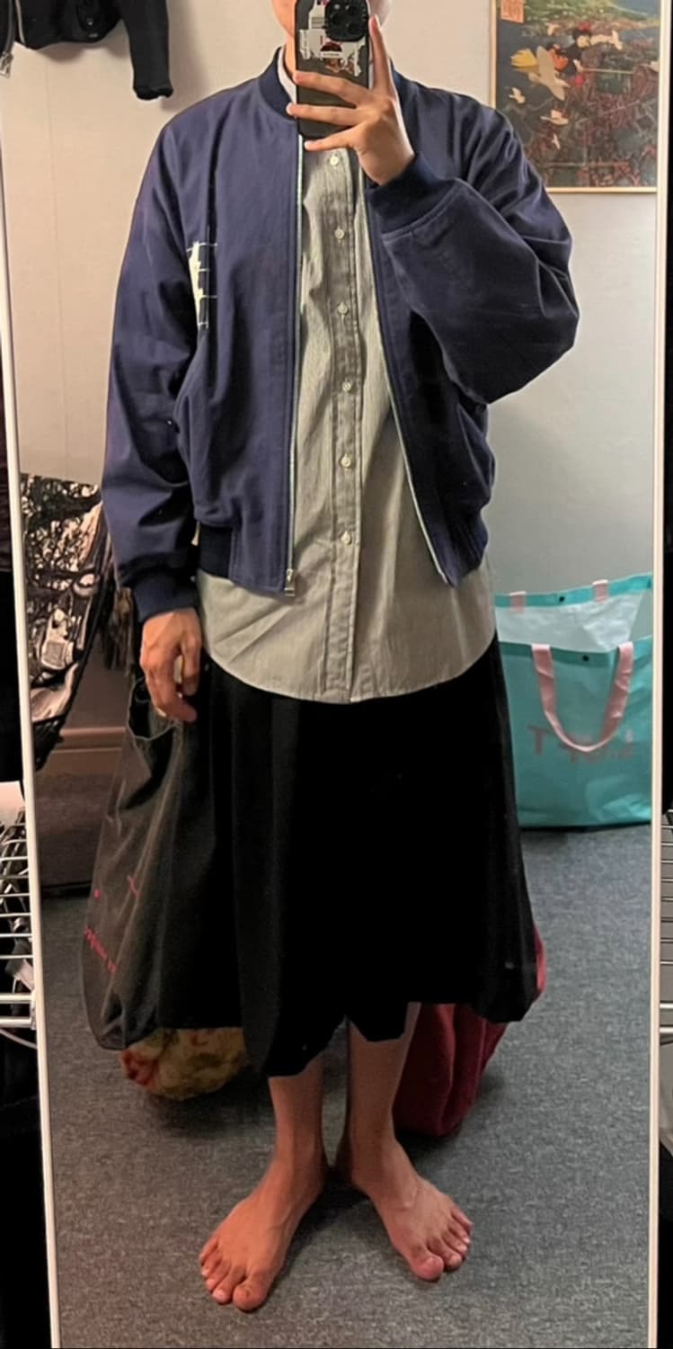 blk commedesgarcons skirt pants 상품이미지2