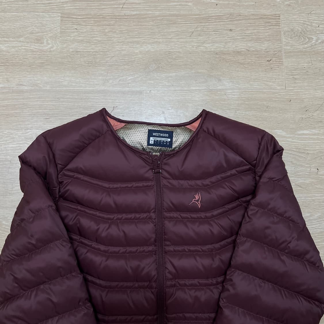 웨스트우드 여성 구스다운 옴니히트 경량패딩 점퍼 [와인] M/95 상품이미지2