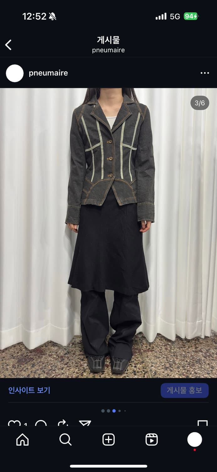 denim design jacket 상품이미지3