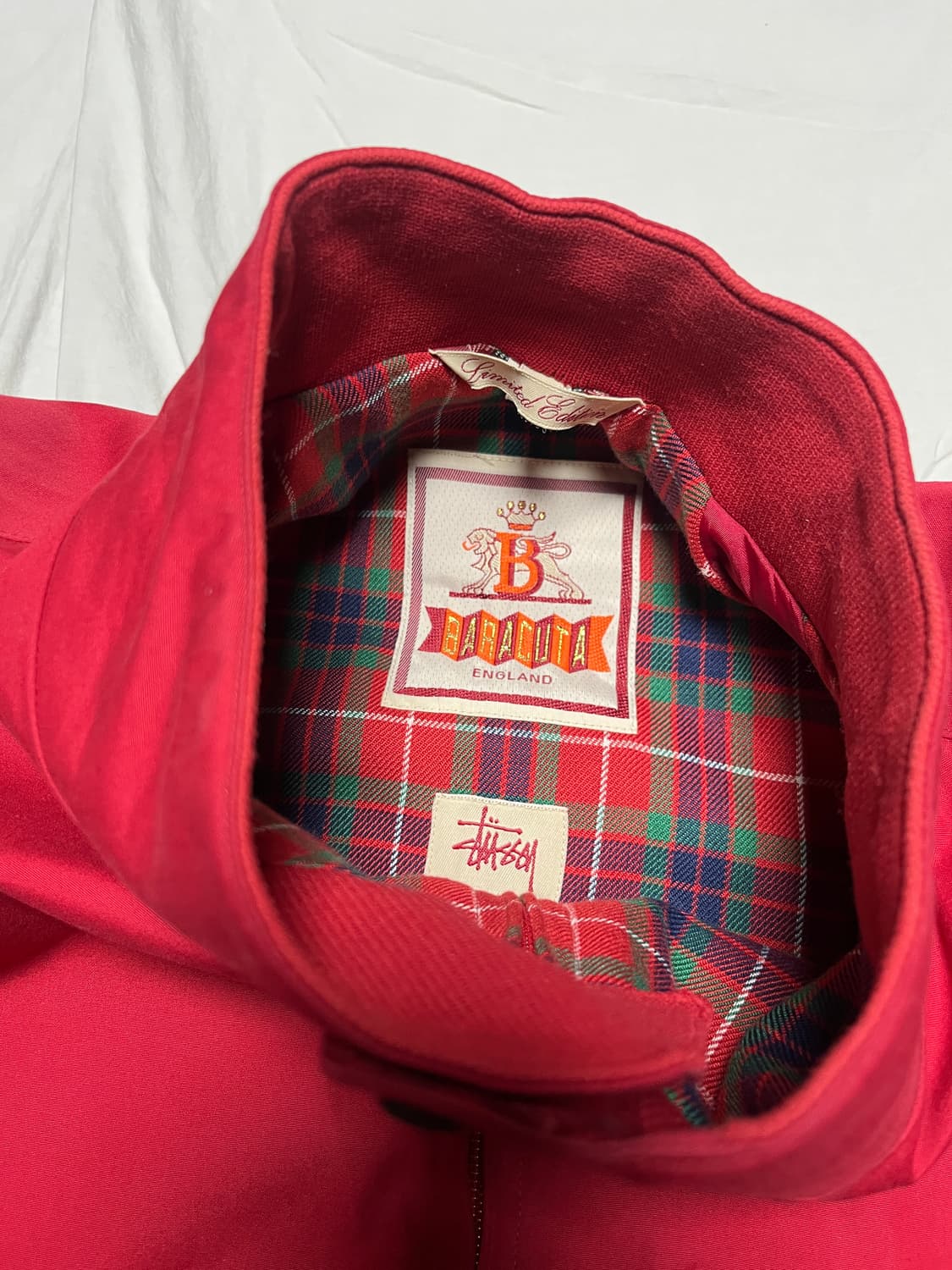 [L] 스투시 x 바라쿠타 g9 해링턴 자켓 상품이미지5