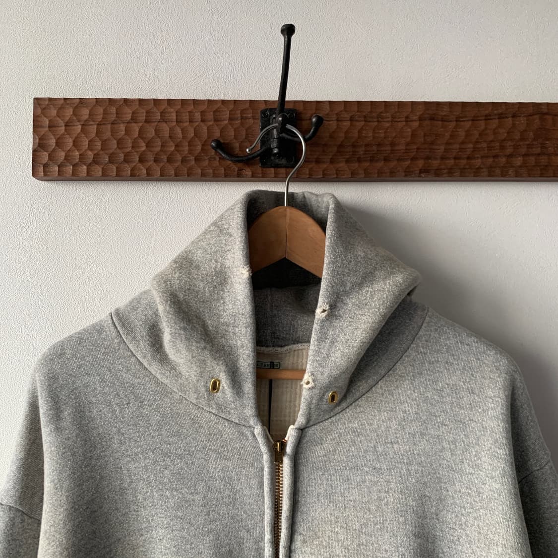 24fw 빈티지 스웻 후드집업 상품이미지4