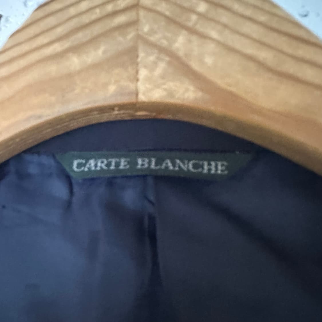 100 빈티지 금장 버튼 블레이저 네이비 상품이미지3