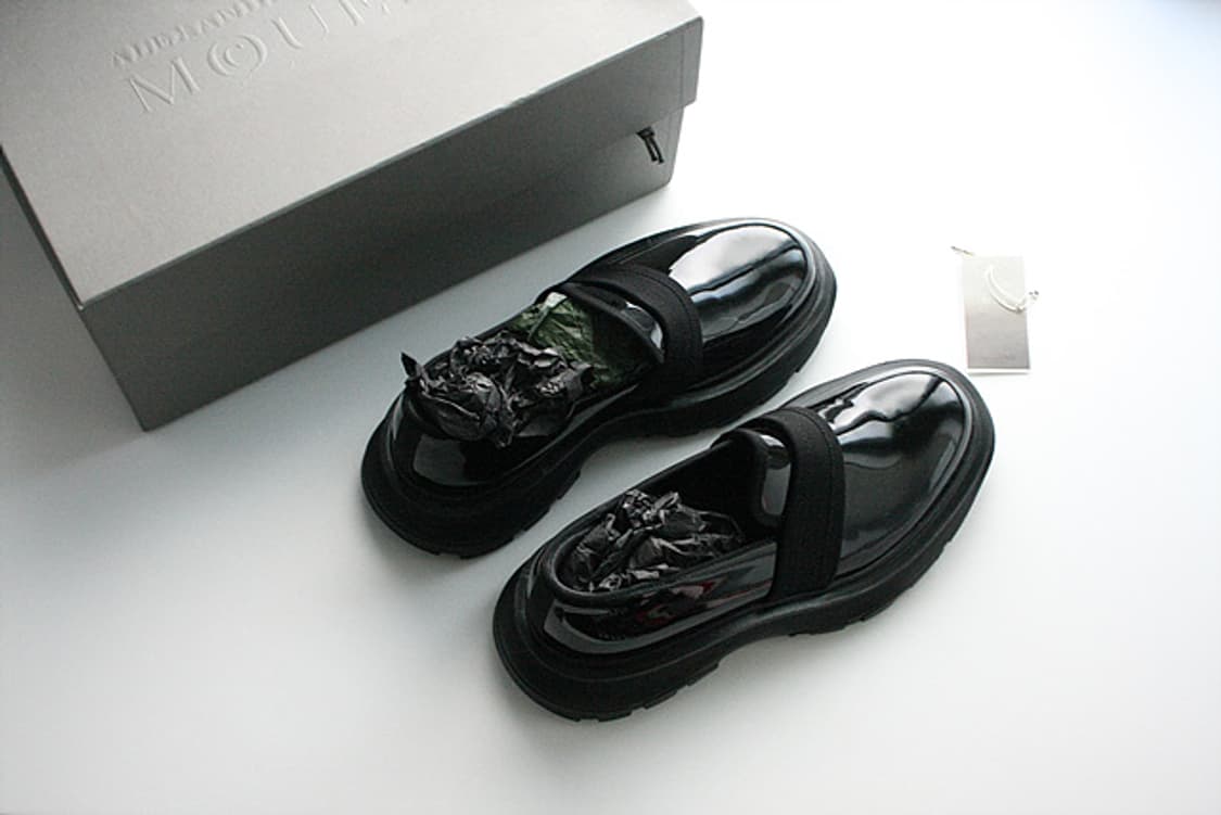 알렉산더 맥퀸 alexander mcqueen 블랙 구두 로퍼 새상품 상품이미지7