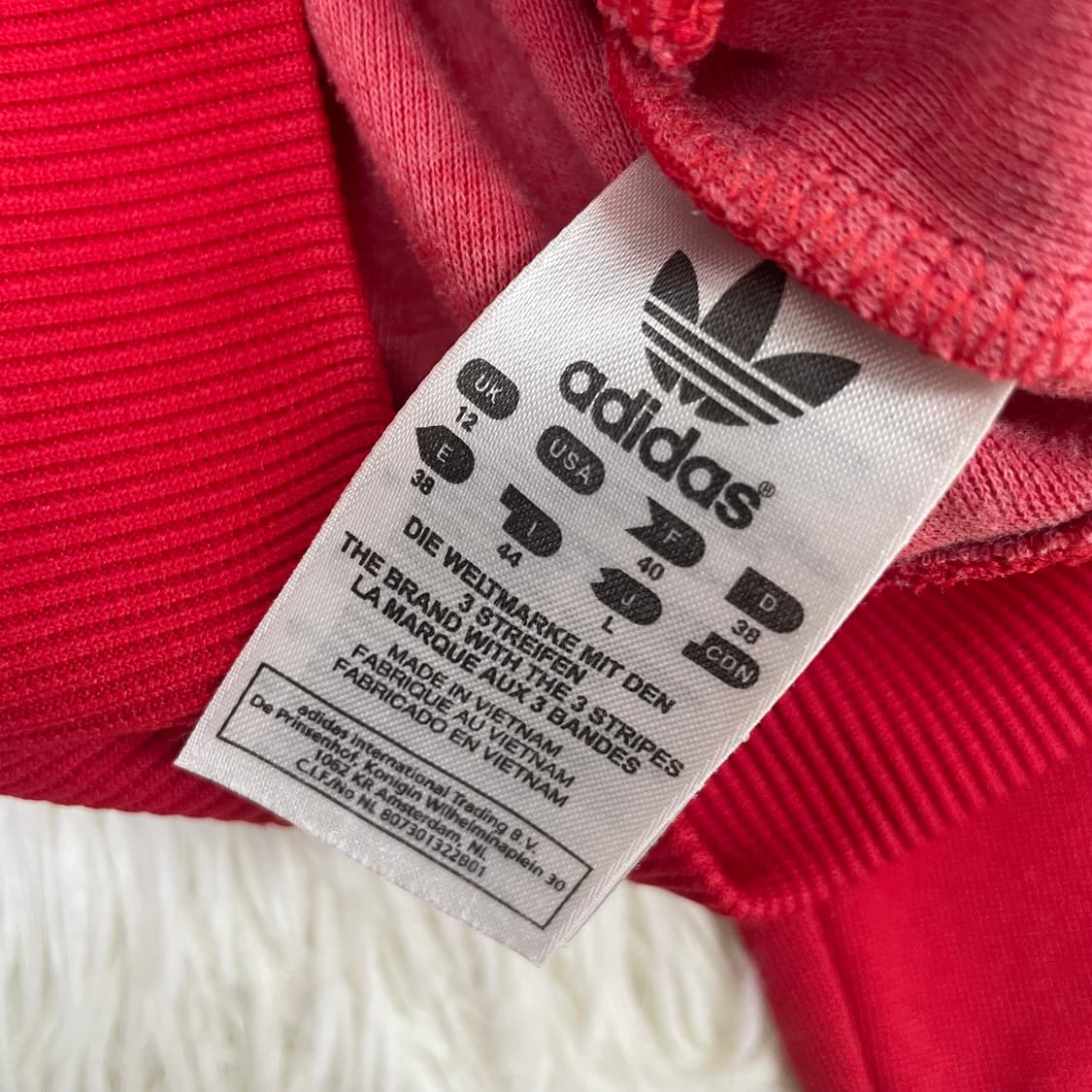 아디다스 후드플락 후드집업 레드 상품이미지4