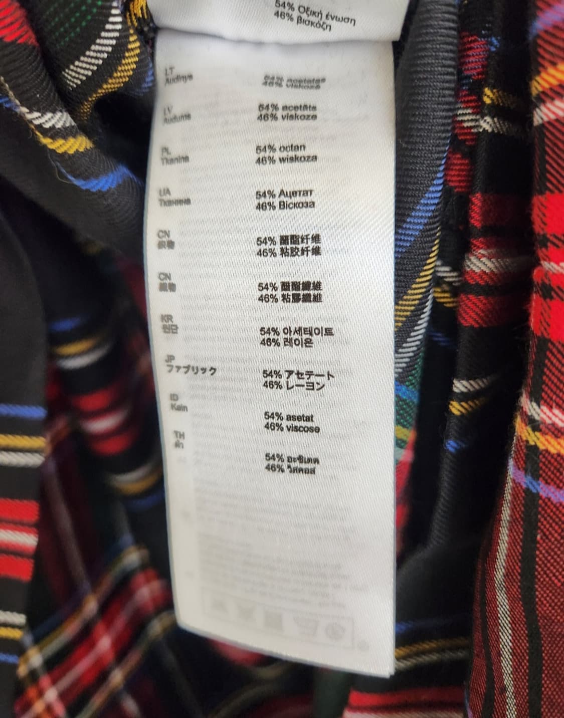 마쥬 트위스트 체크 미니원피스 2사이즈 상품이미지9