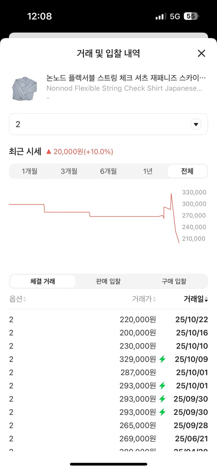논노드  셔츠  (2사이즈) 상품이미지2