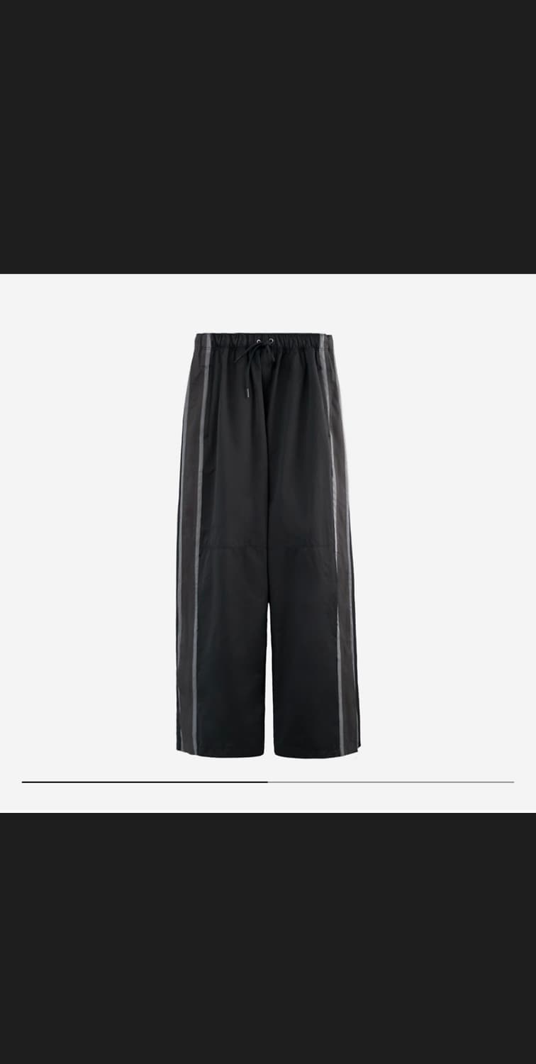 [2] 폴리테루 나일론 트랙팬츠 - 블랙 상품이미지1