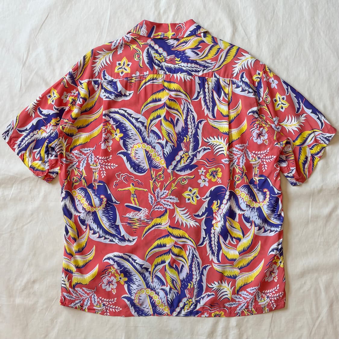 [L/105] SUN SURF 토요엔터프라이즈 하와이안 셔츠 상품이미지8