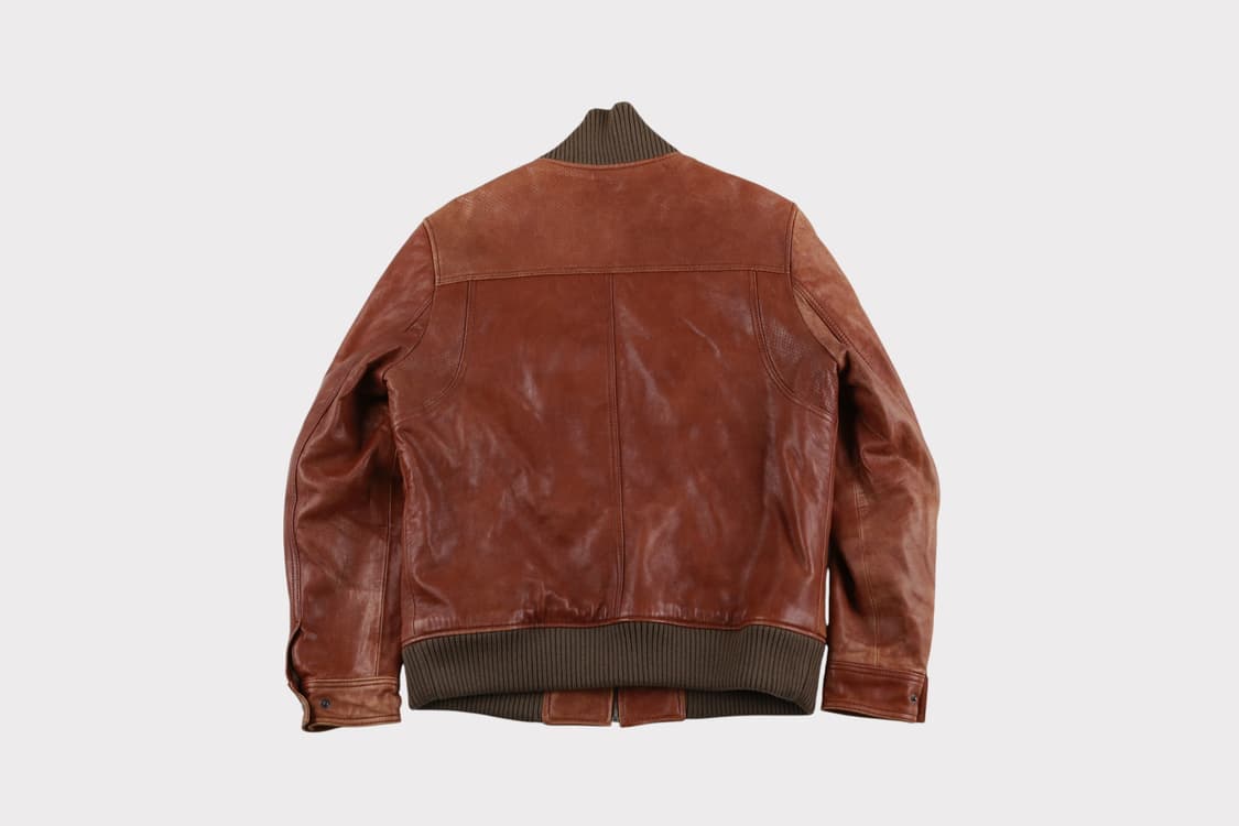 [L] 빈티지 양가죽 블루종 자켓 상품이미지6