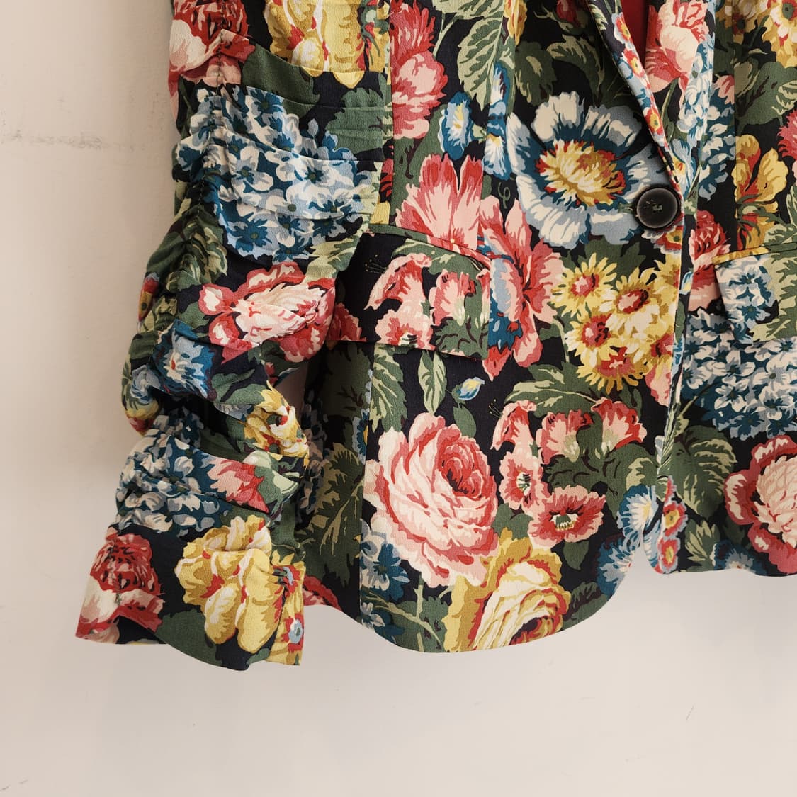 자라 플라워 패턴 자켓 상품이미지4