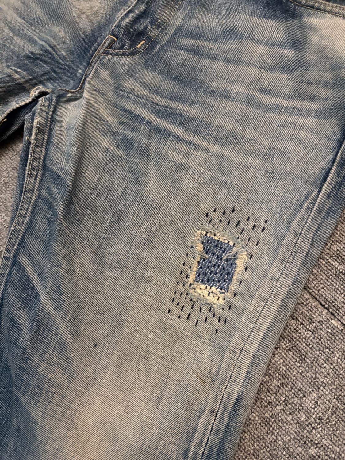 [W36 L30] 비즈빔 데님팬츠 03D6.5 상품이미지3