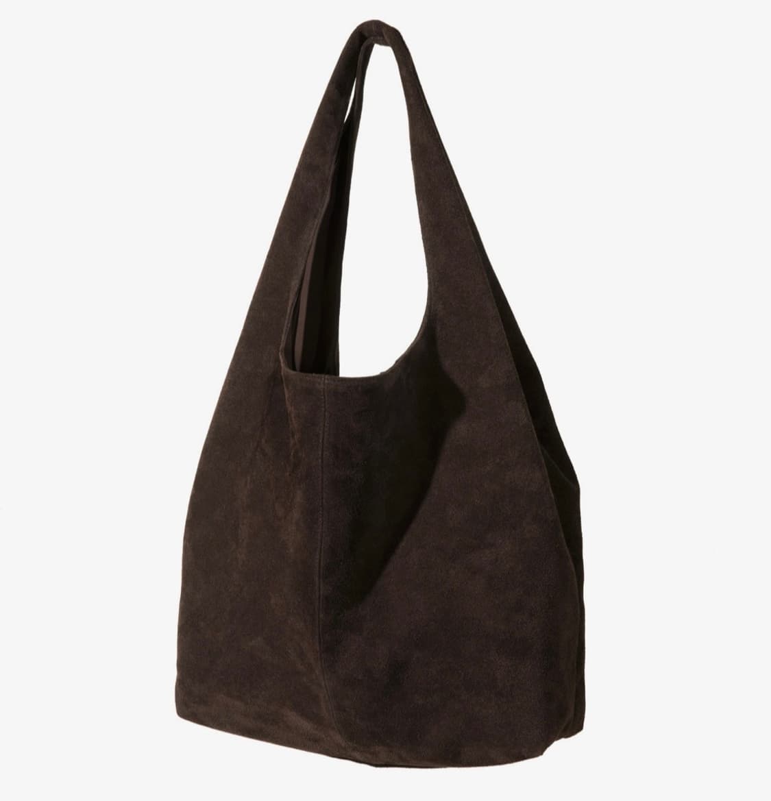 마지언타이틀 스웨이드 토트백 브라운 상품이미지1