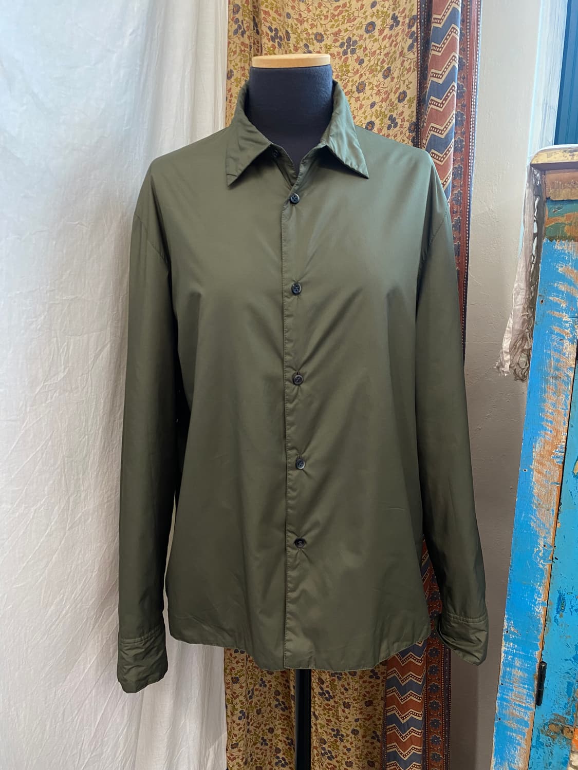 MEN'S MELROSE 카키 패딩드 셔츠(M-L) 상품이미지1