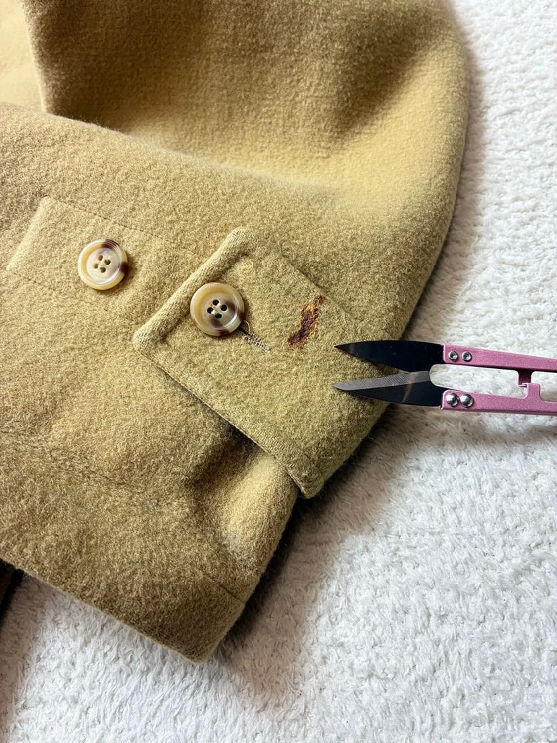 폴로 진스 00's 울 더플 후디 코트 PN6391 상품이미지5