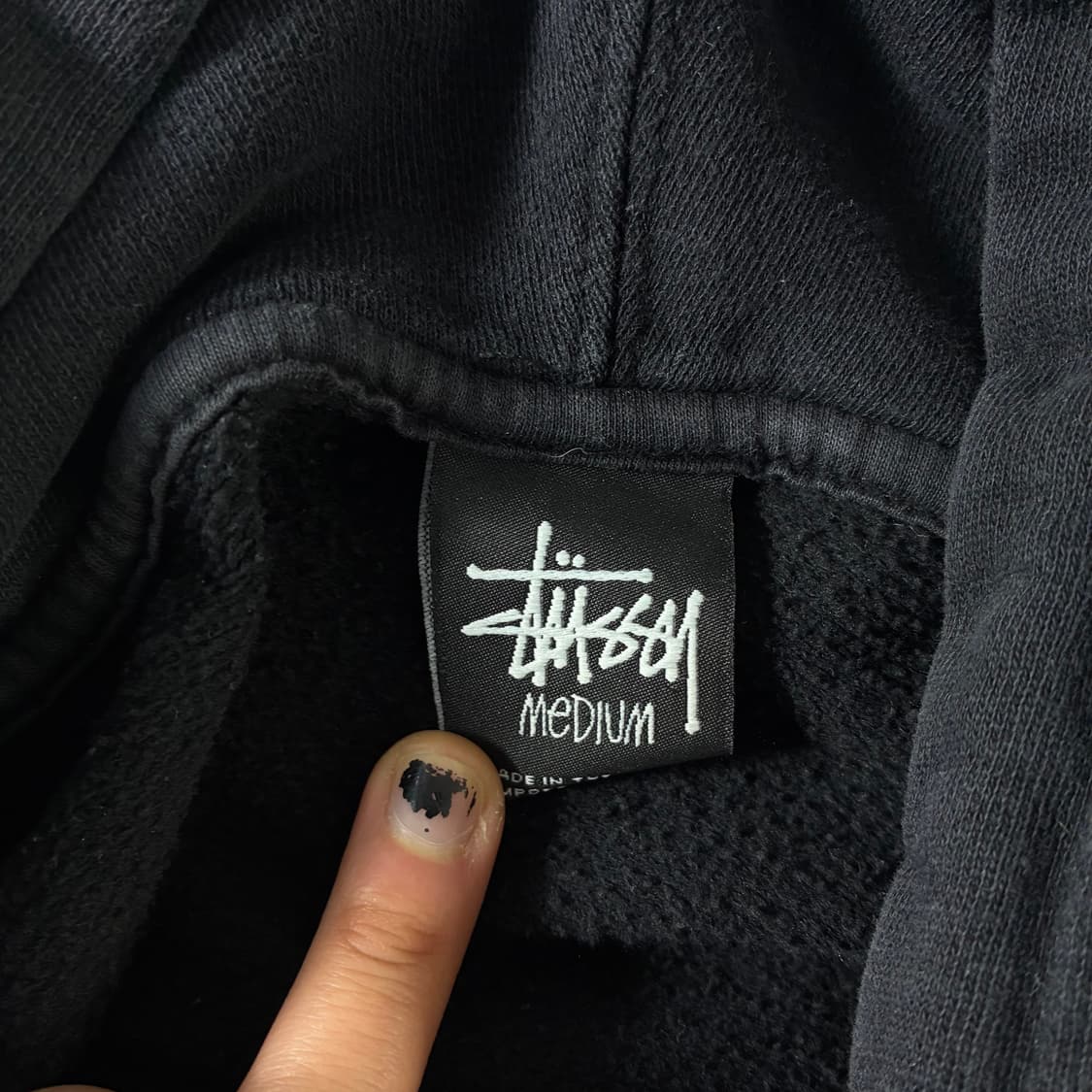 Stussy 스투시 90‘s C스탁 로고 후드티 상품이미지7