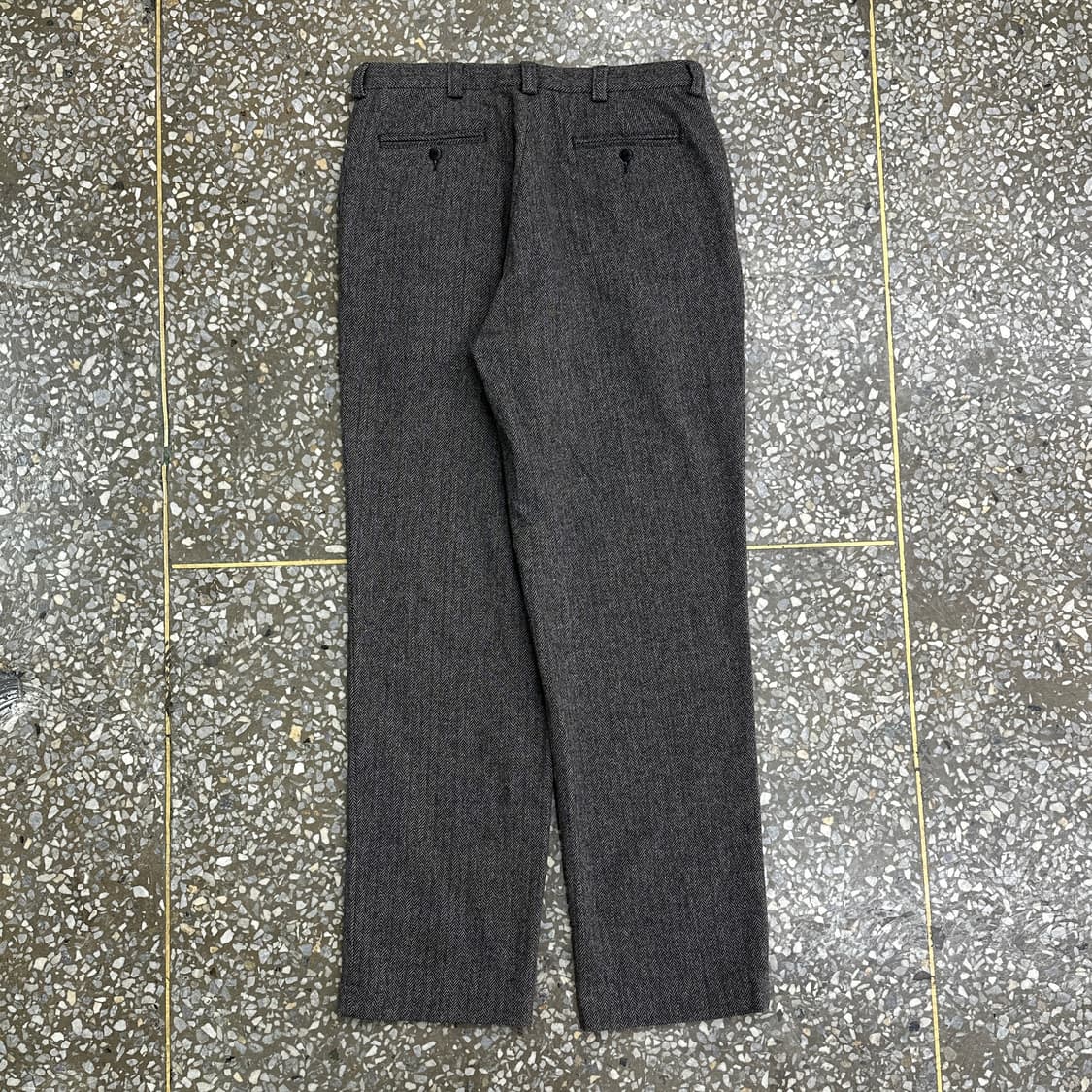 90s 폴로 랄프로렌 헤링본 울 팬츠 34 상품이미지2