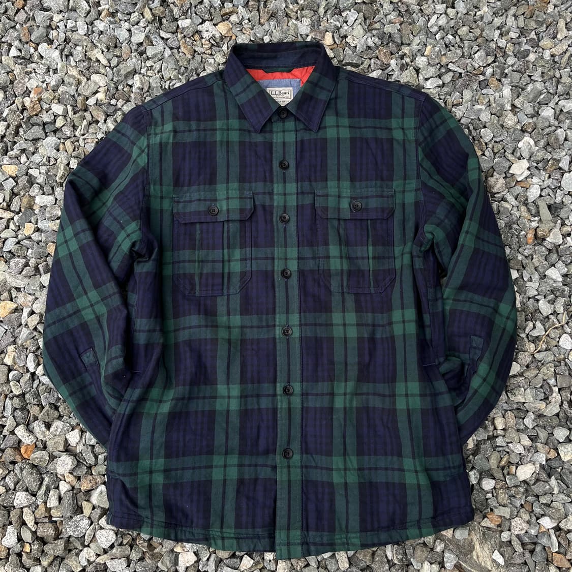 L.L.Bean 체크 퀼팅자켓(실측확인) 상품이미지3