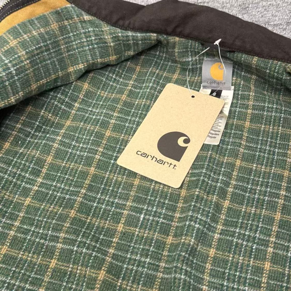 칼하트 블랭킷 라인드 릴렉스드 핏 레귤러 덕 디트로이트 자켓 칼하트 L 상품이미지8