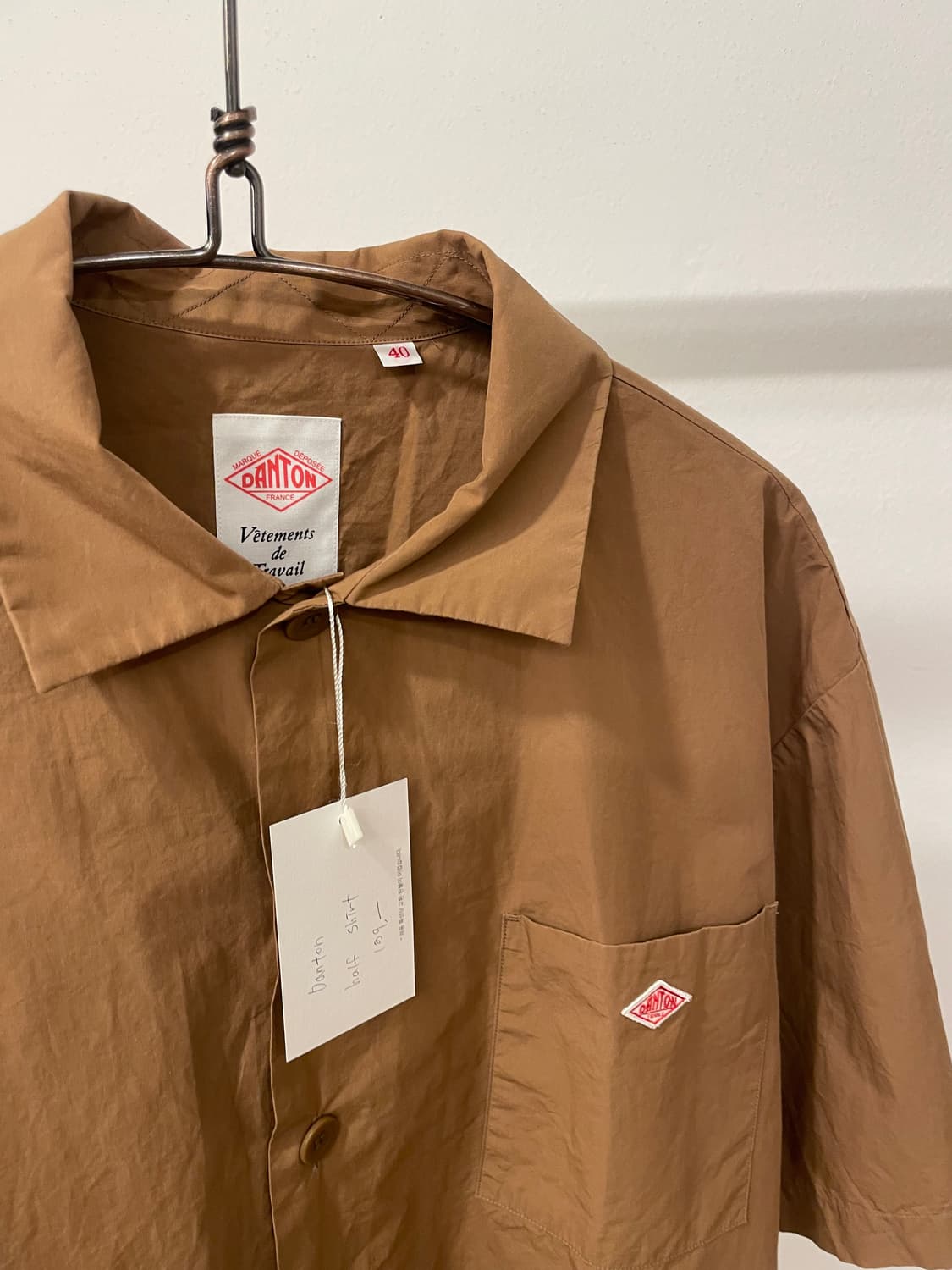 DANTON HALF SHIRT 상품이미지2