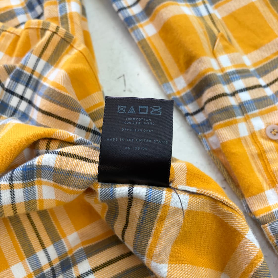 피어 오브 갓 빈티지 플란넬 체크 셔츠 2XL 상품이미지7