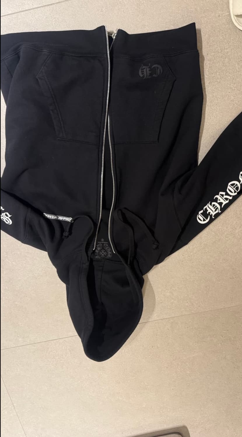 크롬하츠 후드집업 스크롤라벨s 판매 혹은 교환 상품이미지2