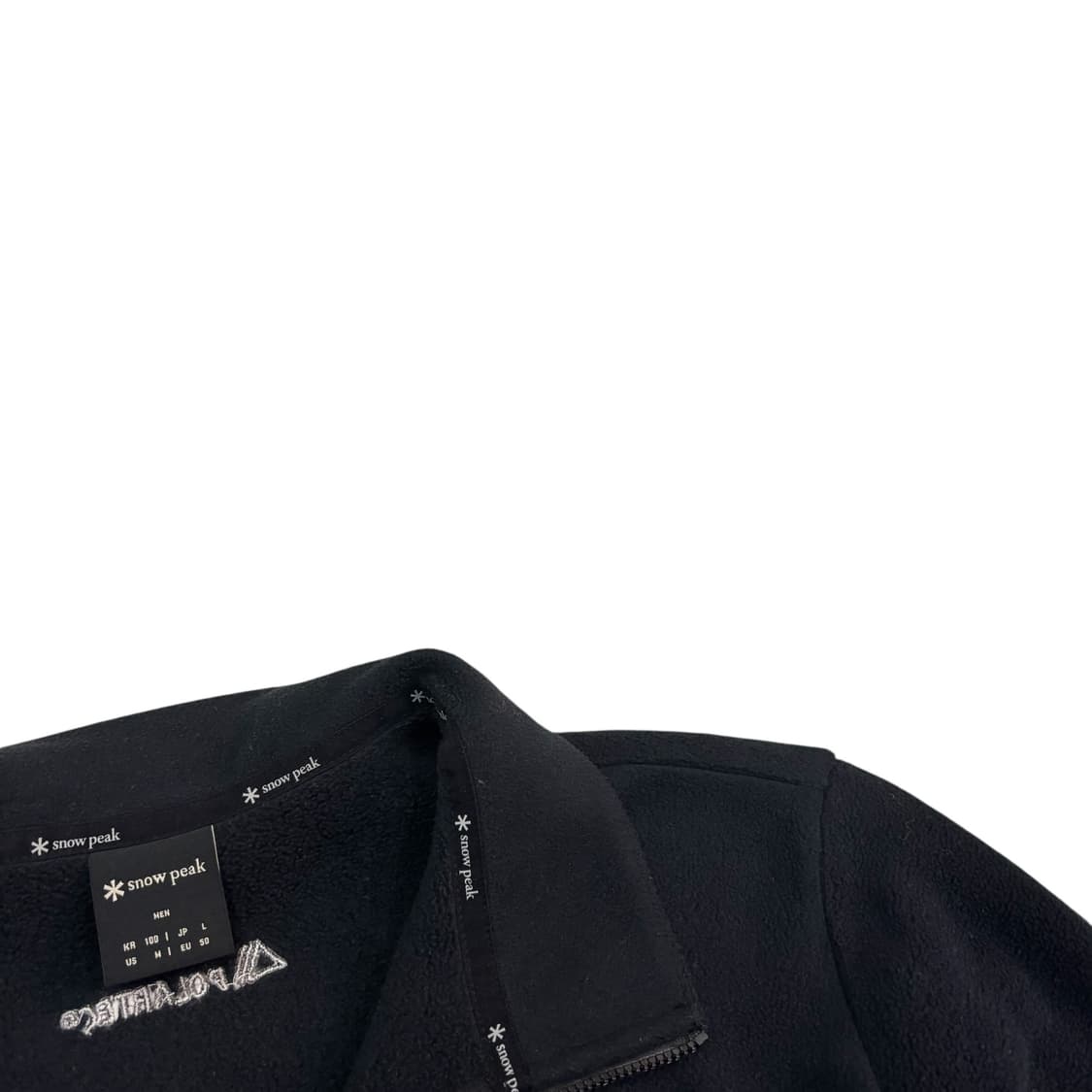 스노우피크 폴라텍 반집업 맨투맨 상품이미지3