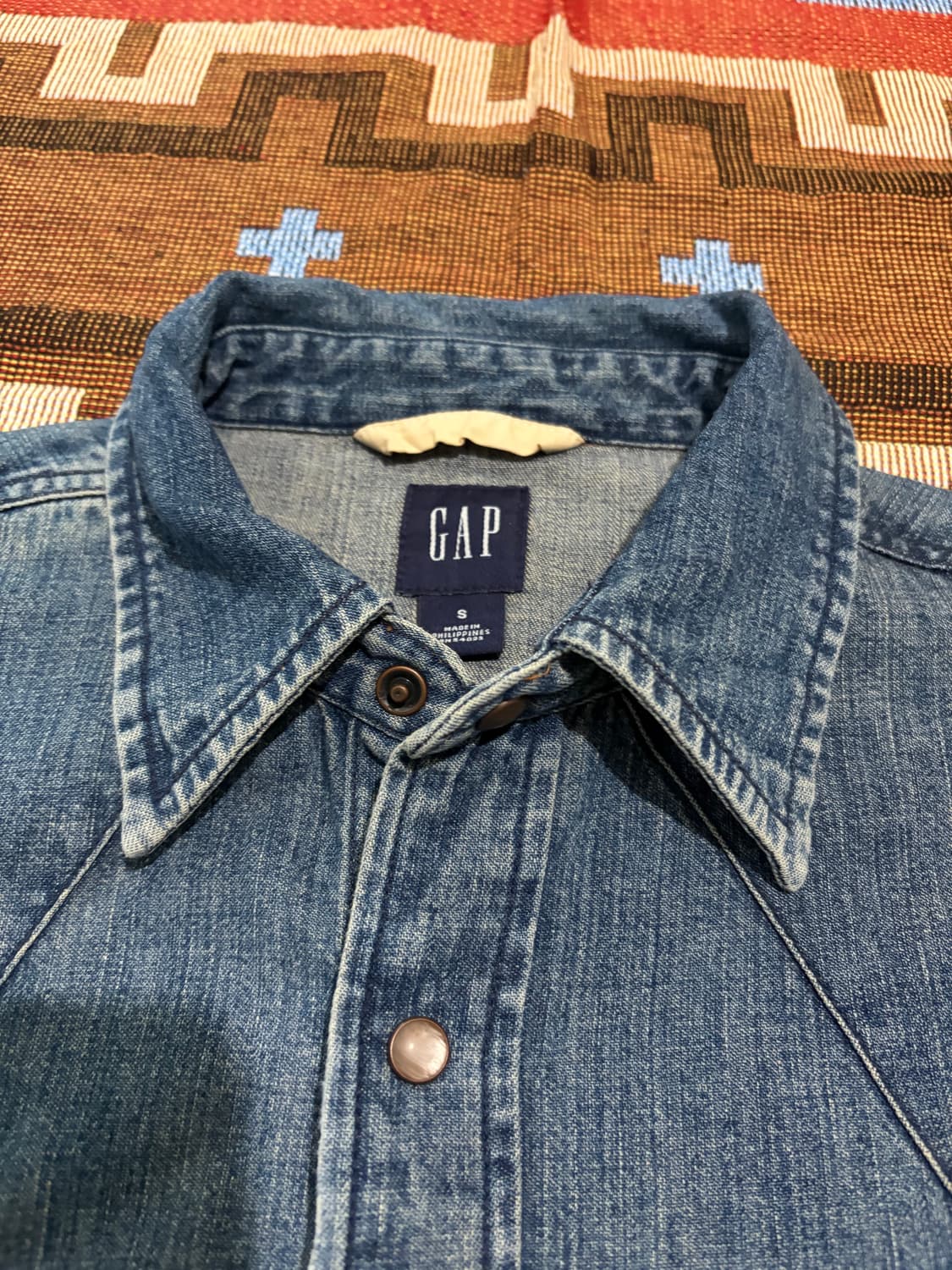 100) 올드갭 데님 웨스턴셔츠 상품이미지4
