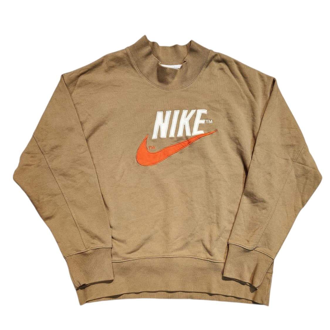 나이키 스우시 로고 맨투맨 브라운 (2XL) 상품이미지1