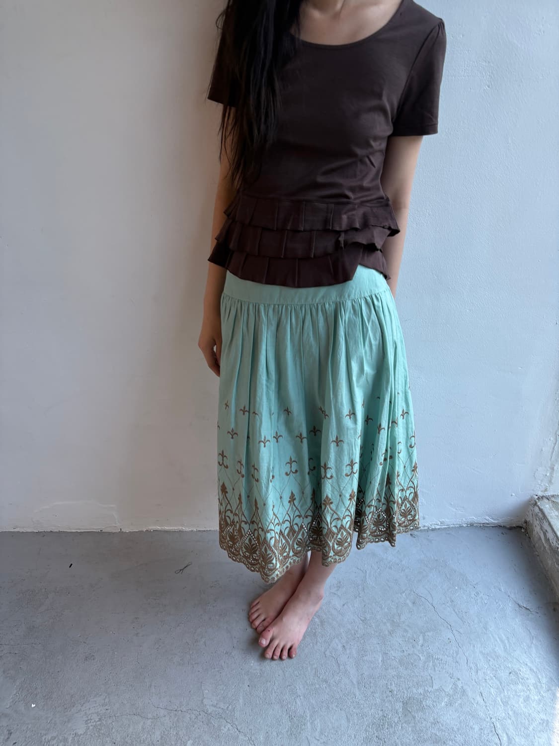 Vintage skirt 상품이미지1