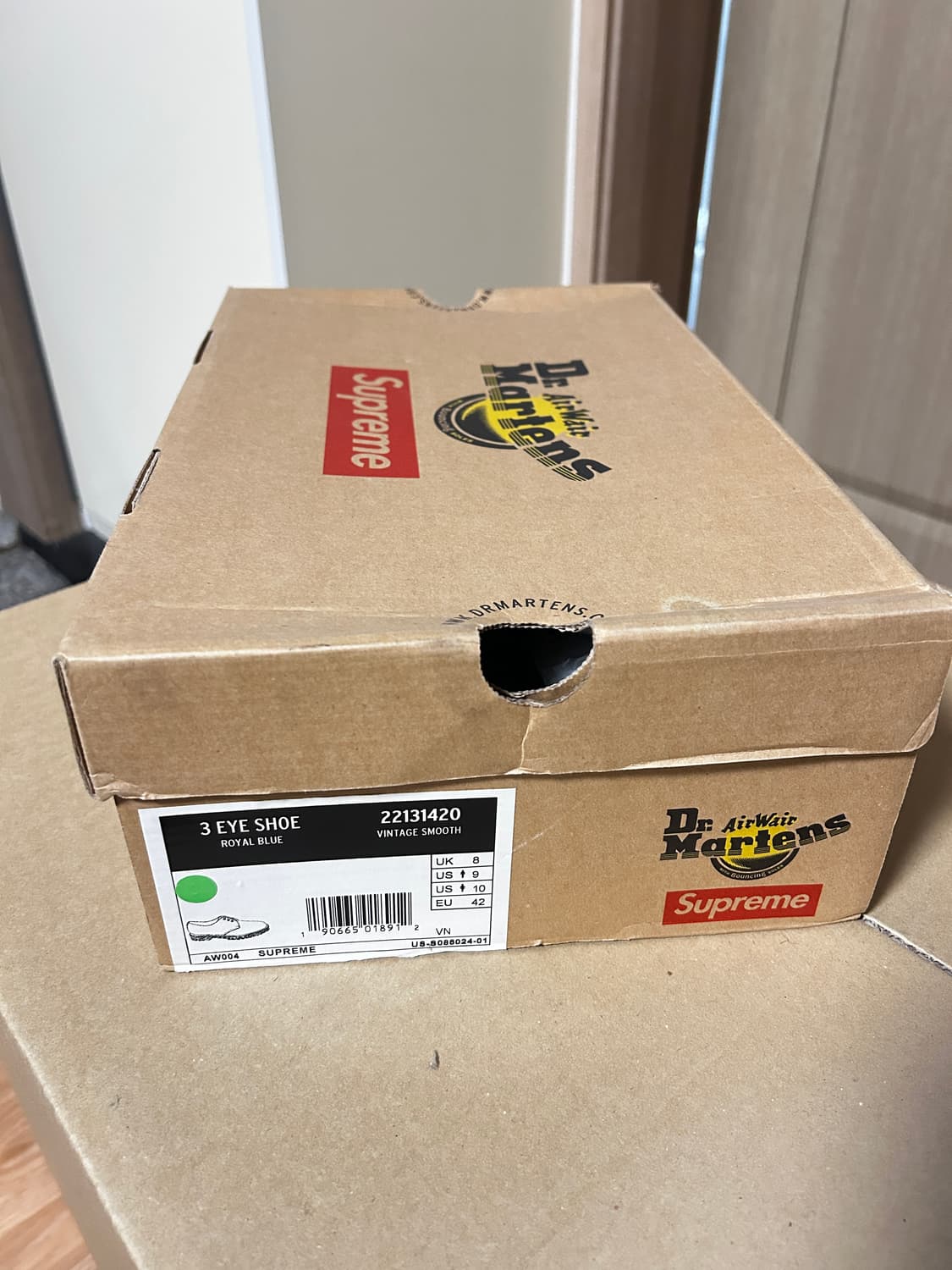 슈프림 언더커버 닥터마틴 3홀 UK9 상품이미지3