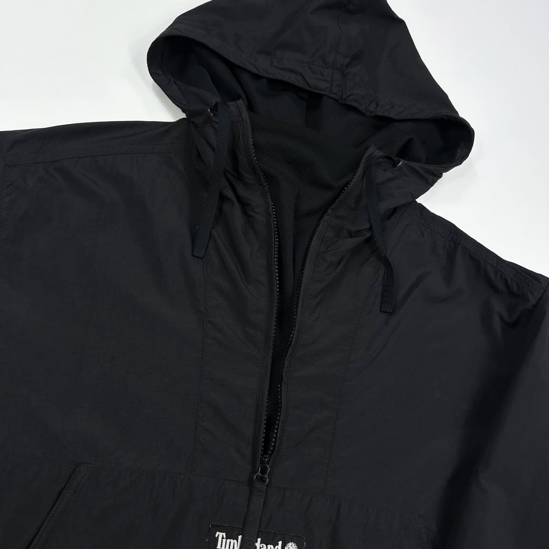 팀버랜드 풀오버 블랙 아노락 바람막이 (실측 XL) 상품이미지3