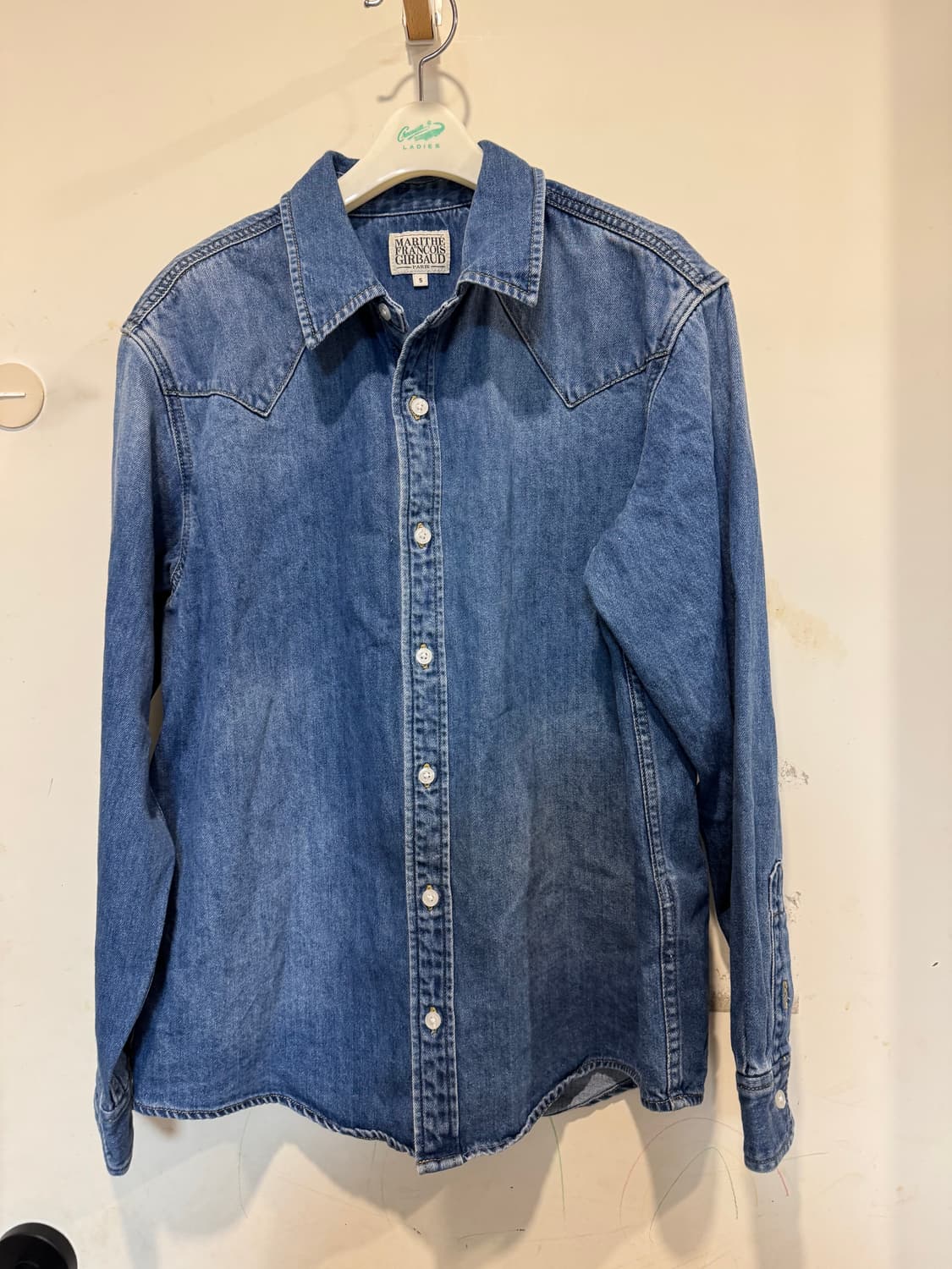 마리떼프랑소와저버 데님 셔츠 상품이미지1