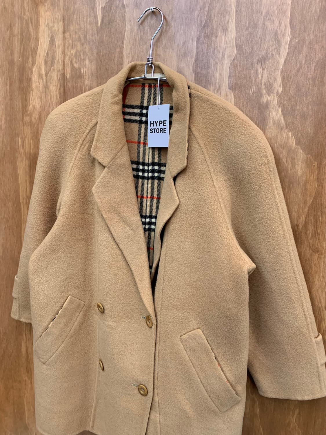 버버리 하프 더블 울 코트 상품이미지3