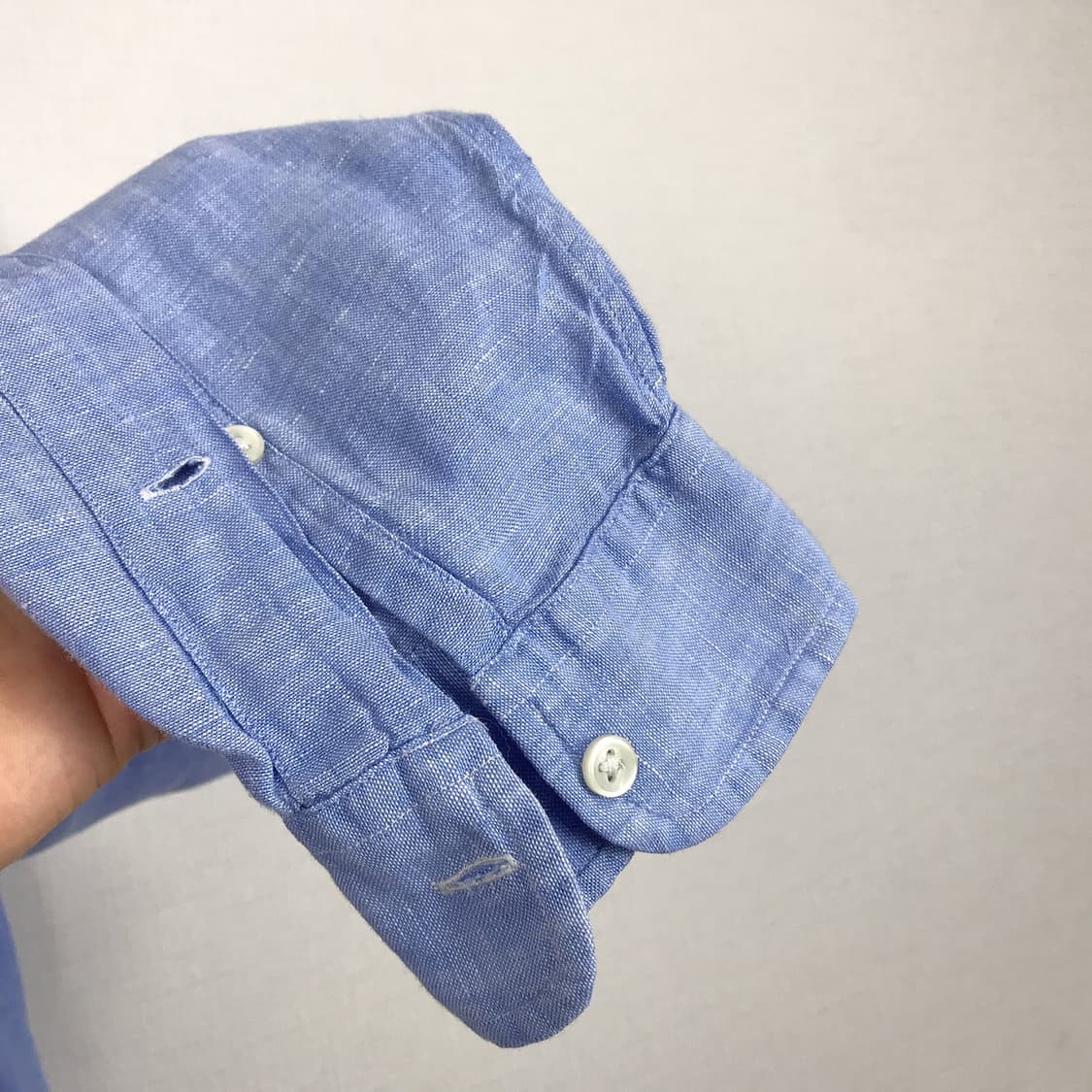 폴로 랄프로렌 POLO 린넨 마 남방 셔츠 남성M (103) 상품이미지4