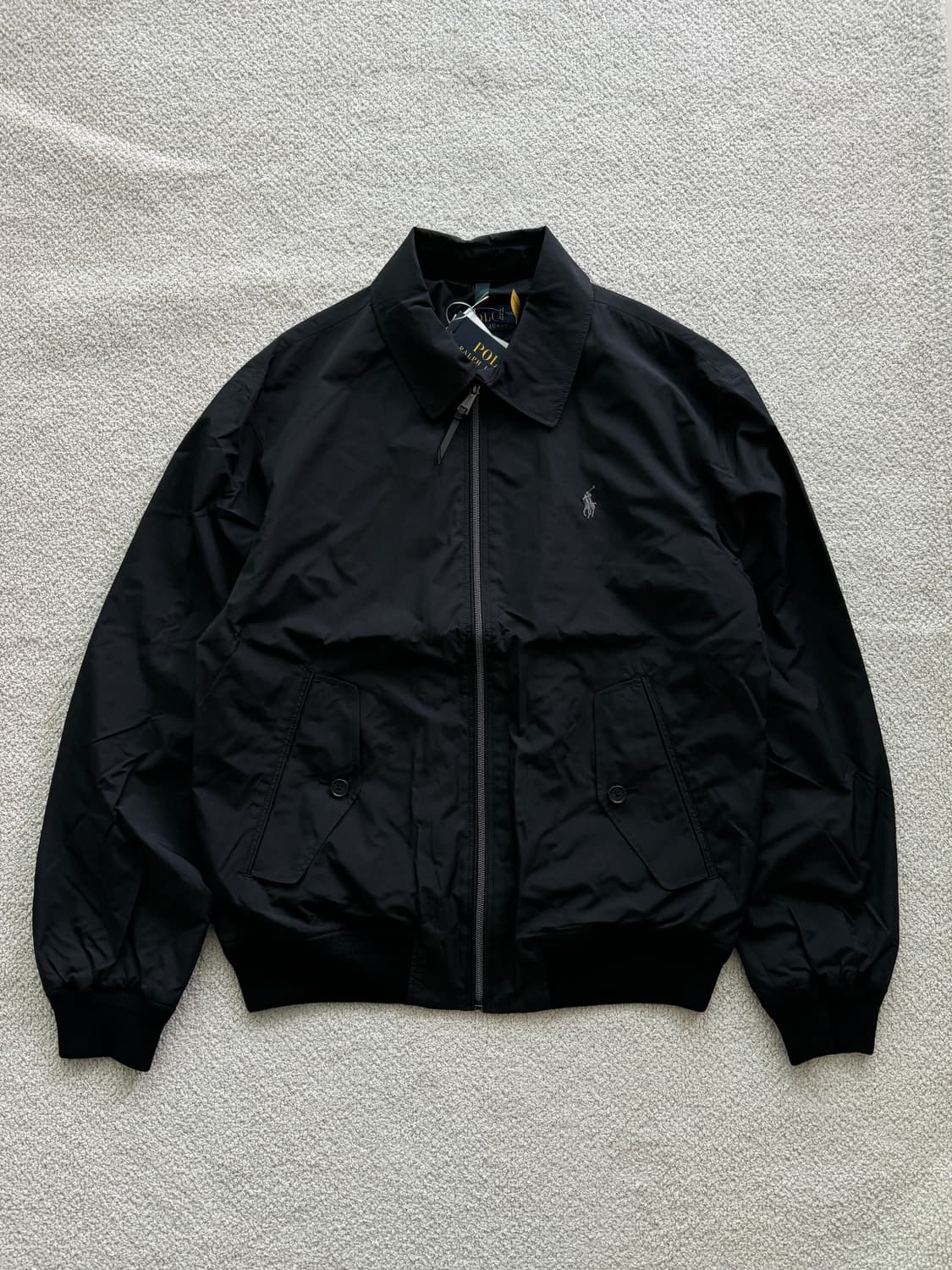 (새상품/정품) 폴로랄프로렌 바라쿠타 폴리자켓(블랙) 상품이미지2