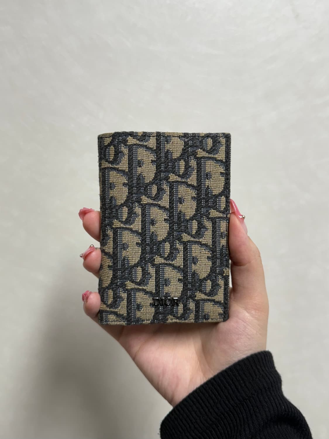 디올 오블리크 오거나이저 카드지갑 풀구성 상품이미지1