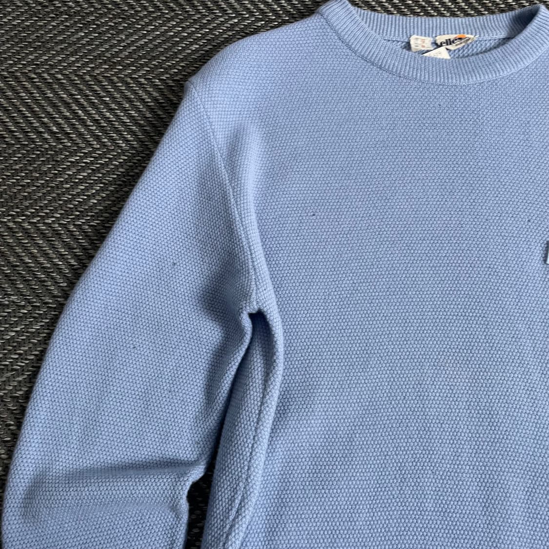 00s 엘레쎄 올드스쿨 미니멀 와플 니트o 2849 상품이미지4