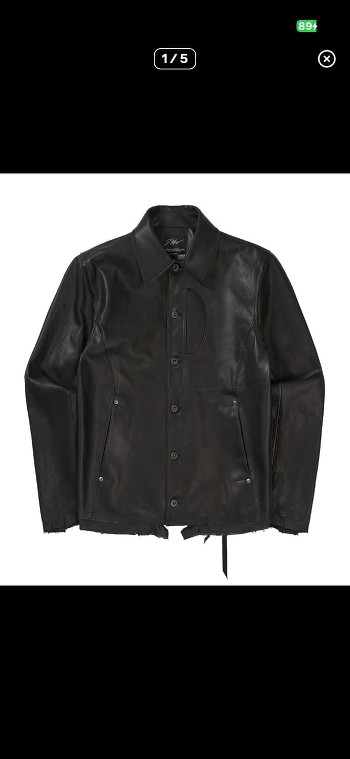 (구매) xlim JHXLIM 레더 자켓 L사이즈 상품이미지1