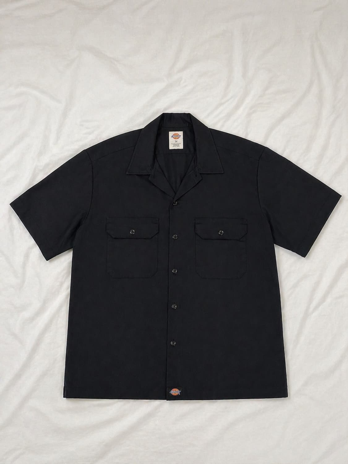 디키즈 크롭 워크 셔츠 블랙 상품이미지1