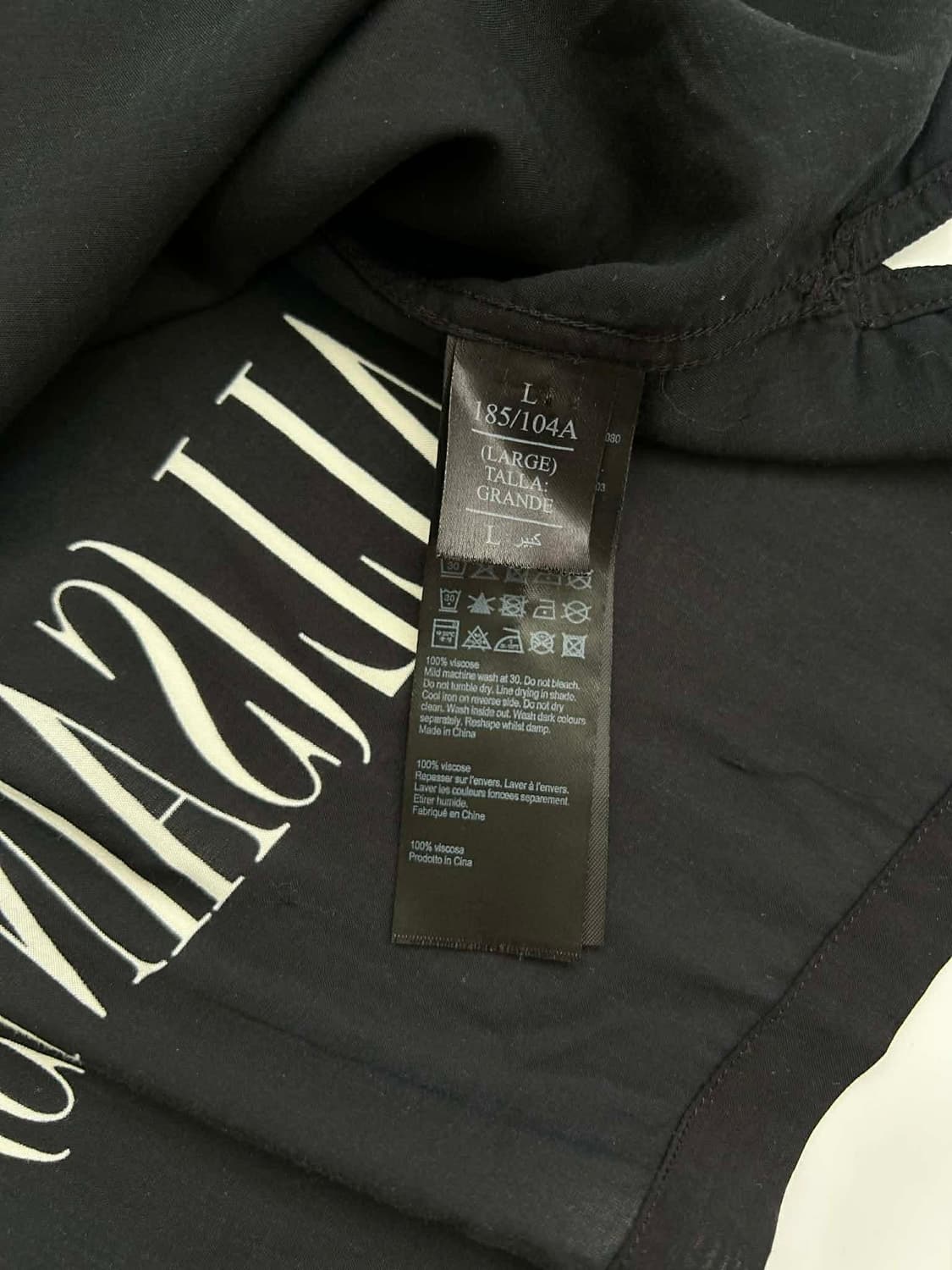 [L]AllSaints 올세인츠 스탬프 숏 슬리브 반팔 셔츠 상품이미지4