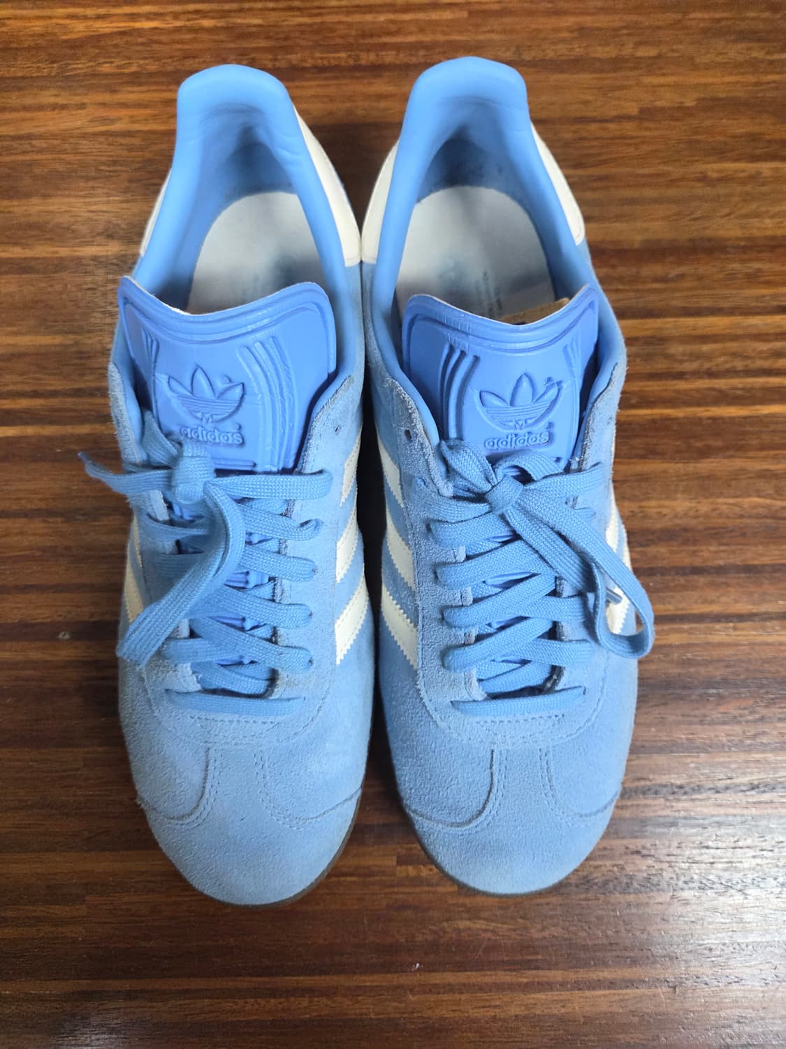 아디다스 가젤 스웨이드 스카이블루 270 상품이미지2