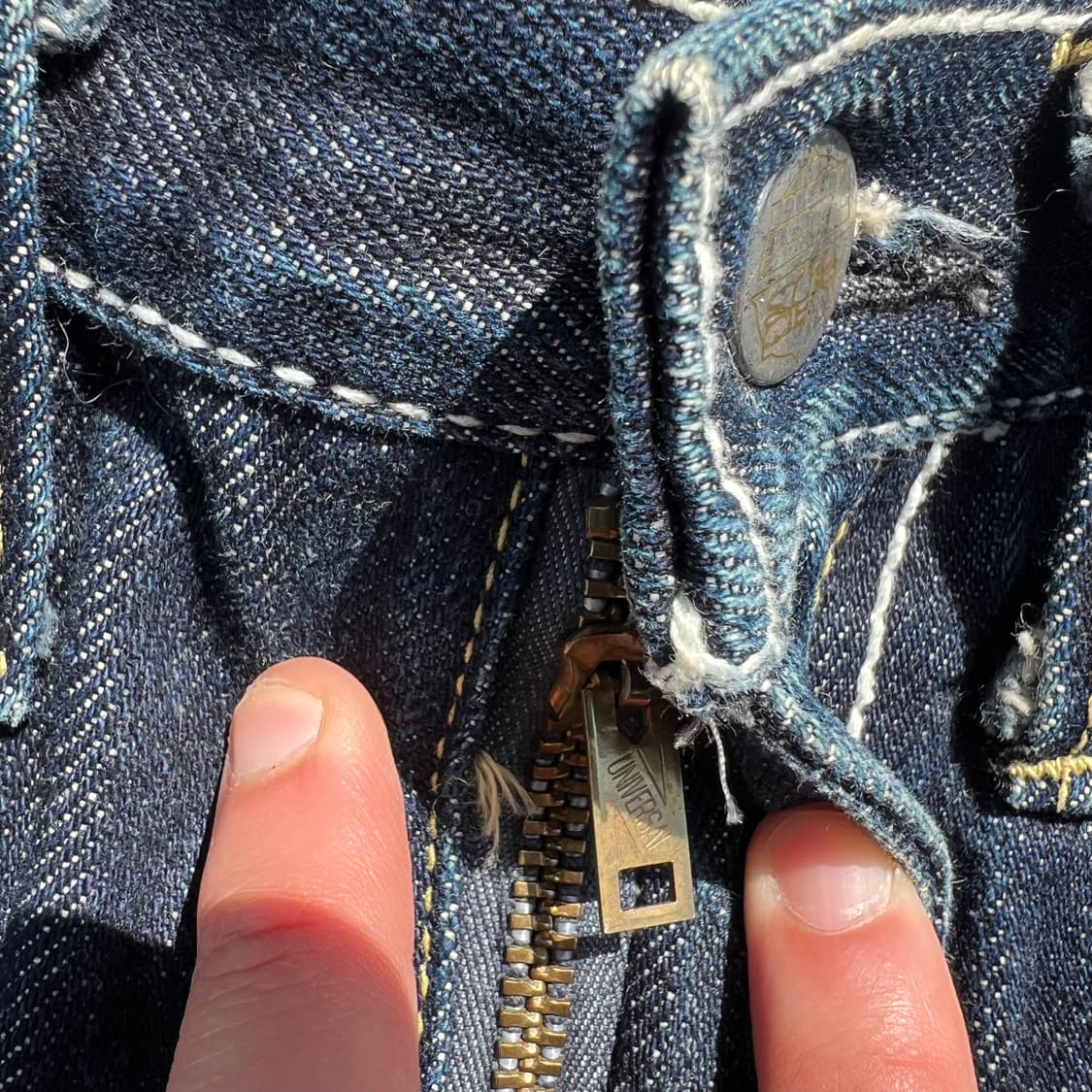 Subciety 자수 셀비지 데님 팬츠 상품이미지6