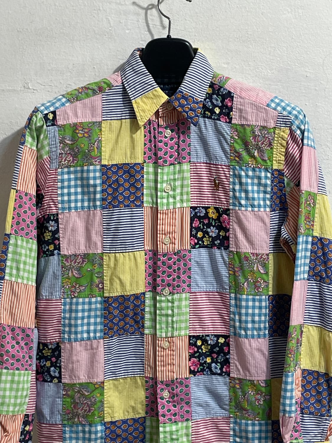 폴로 랄프로렌 패치워크 셔츠 상품이미지2