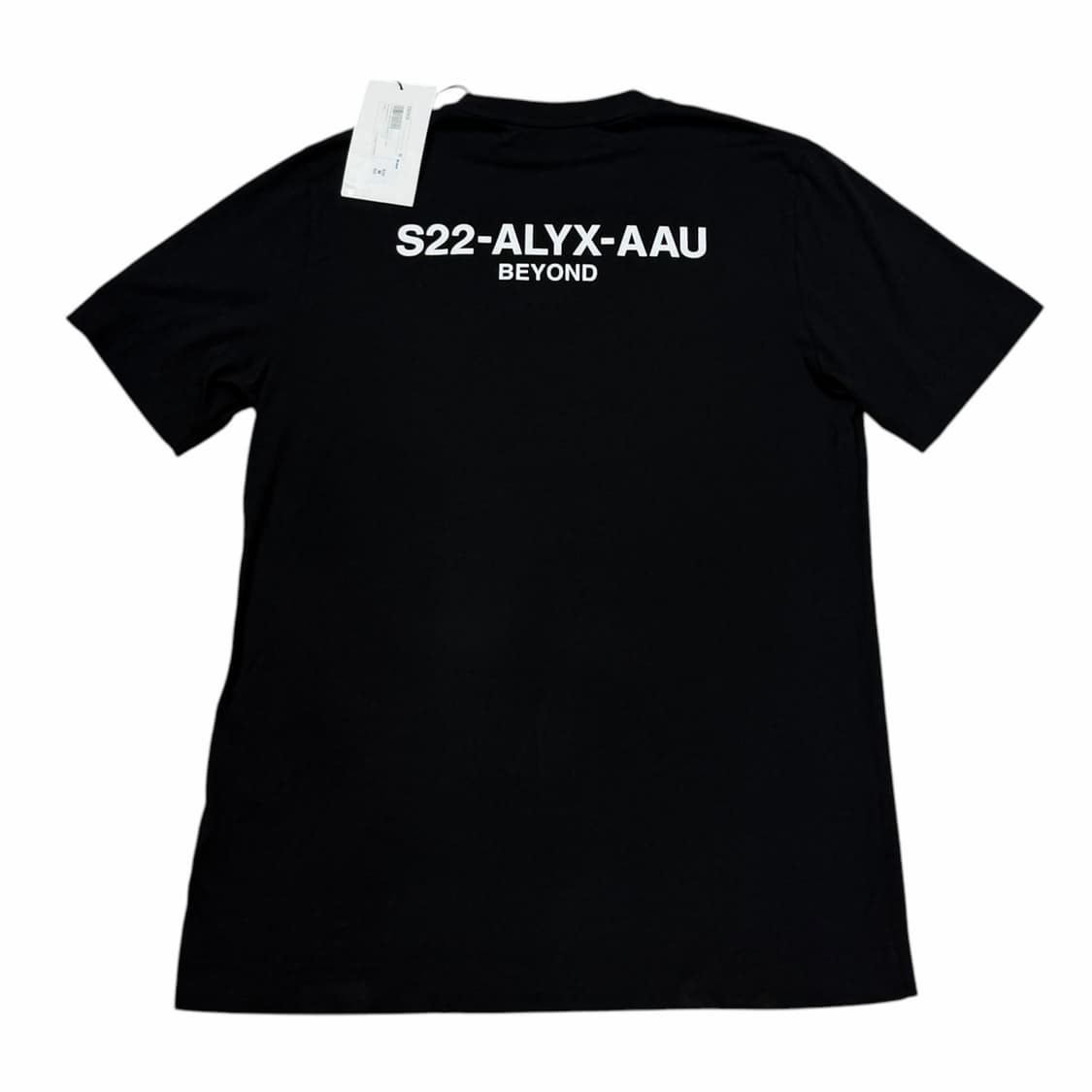 22SS ALYX 알릭스 프린팅 반팔티 블랙 M 상품이미지1