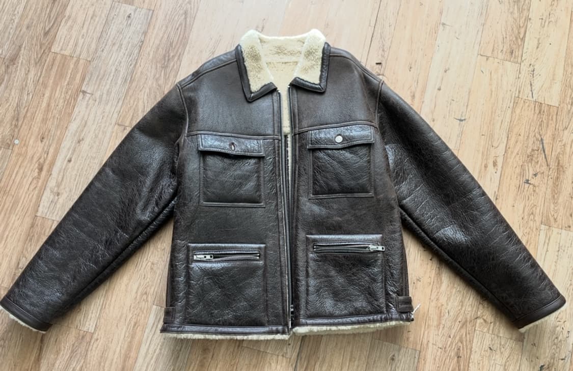 앤더슨벨 리얼 시어링 트러커 자켓 상품이미지5