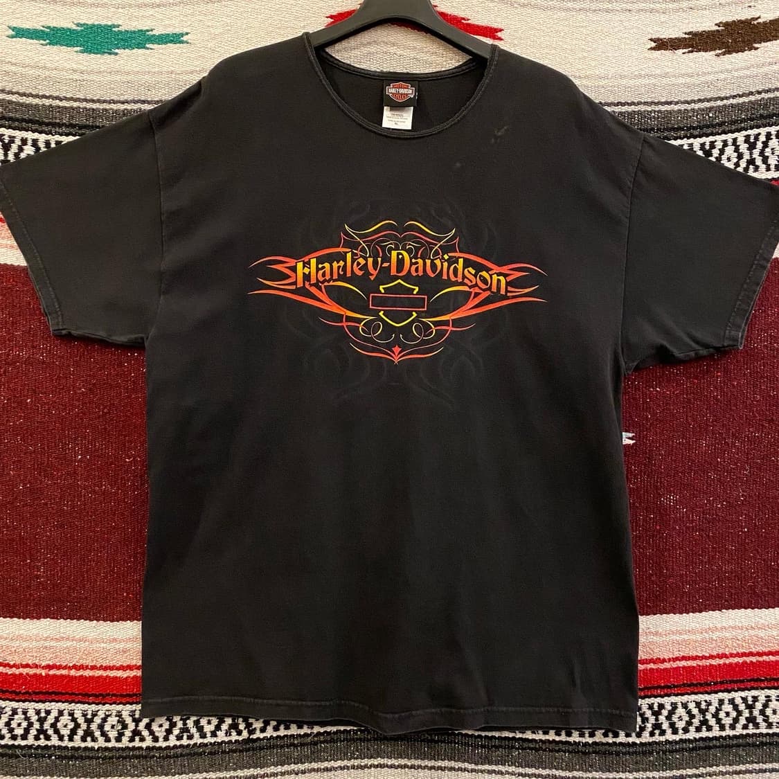 Made in USA 할리데이비슨 칙스 반팔티 상품이미지7
