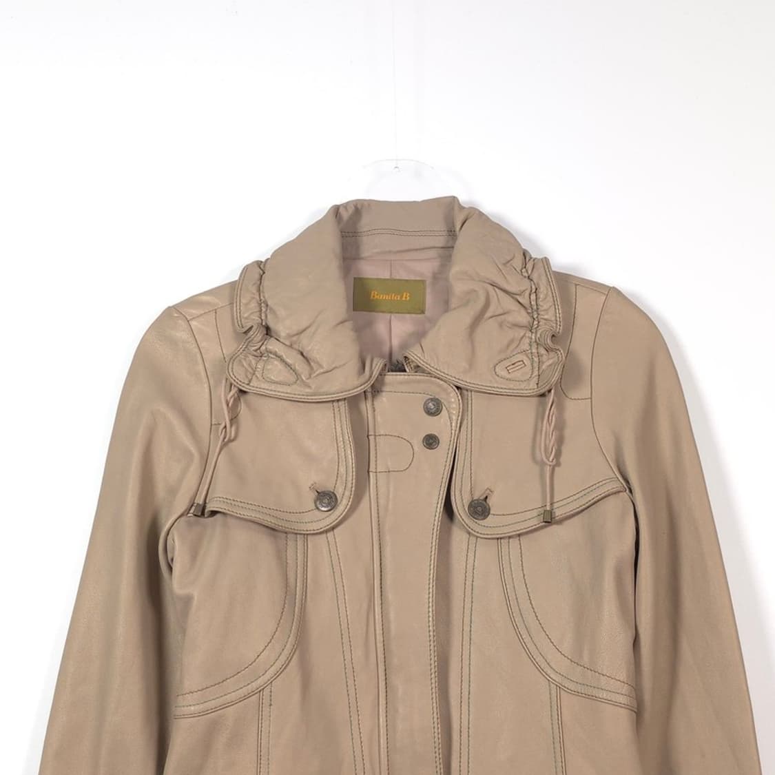 Banila B 빈티지 멀티포켓 리얼 램스킨 자켓 55 상품이미지3